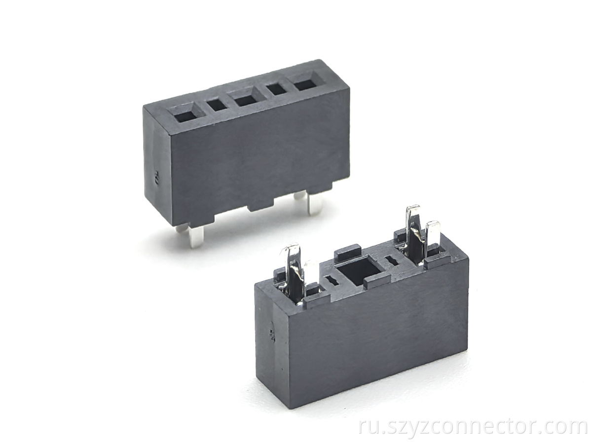 Женский заголовок 5,08 мм 5.08mm Pitch Female header